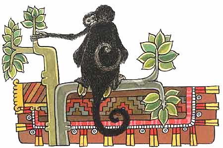 Imagen donde aparecen dos monos sobre de un rbol