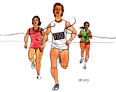 Imagen de una carrera de atletismo