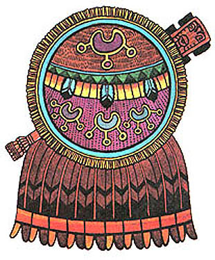 Imagen de un escudo indgena