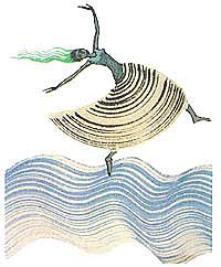 Imagen de la ola danzando