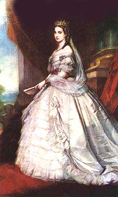 Imagen de la emperatriz Carlota