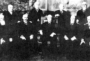 Imagen de Porfirio Daz y su grupo de ministros