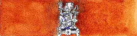 Imagen de un dios maya