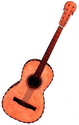 Imagen de una guitarra