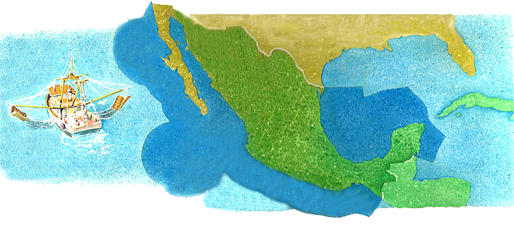 En esta imagen se ve un mapa de Mxico.